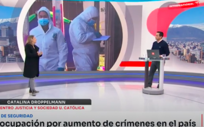 Catalina Droppelmann en 24H de TVN «la propuesta de una cárcel de alta seguridad para controlar el crimen organizado es bastante ingenua»